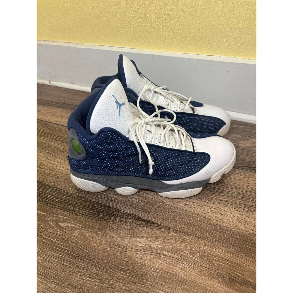 Jordan 13 Retro Flint 2020 Mens Size 9.5‎ Navy White Grey 414571-404